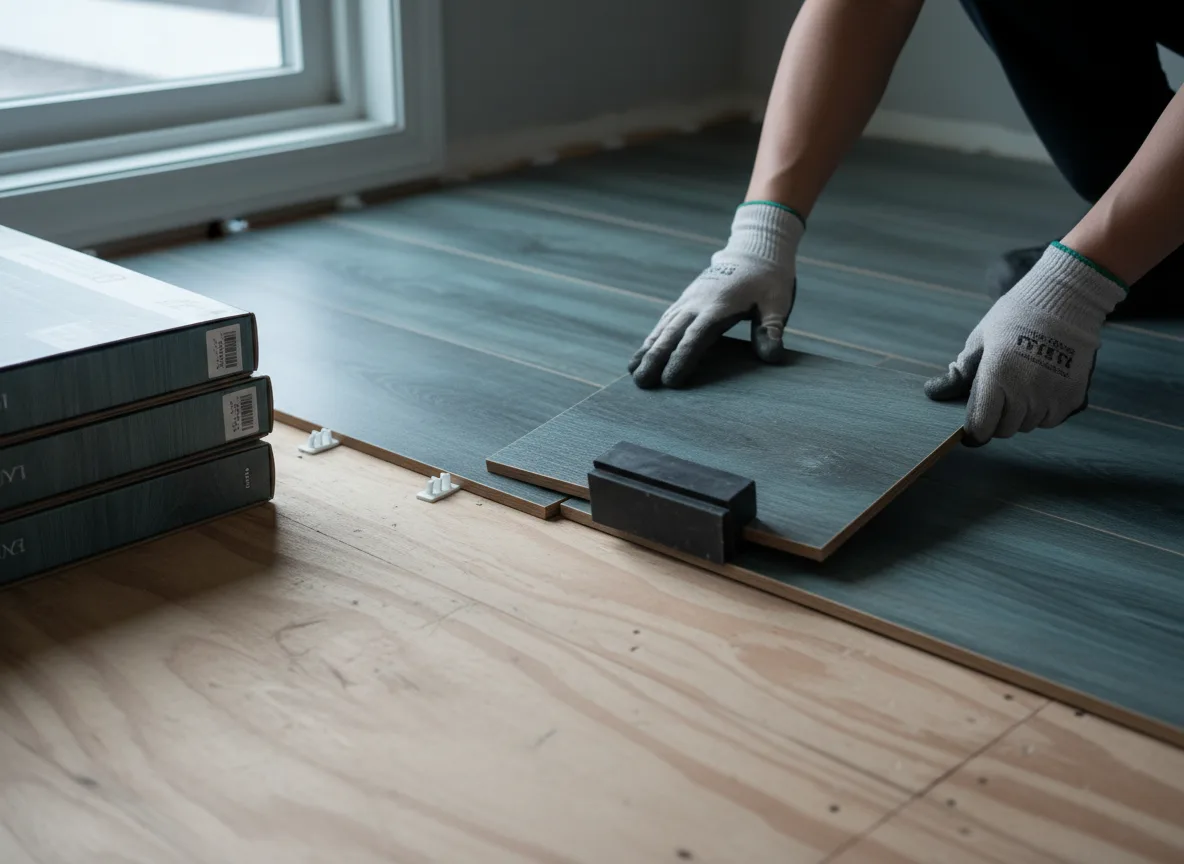 Luxury Vinyl Plank Installation company in Dedham, IA